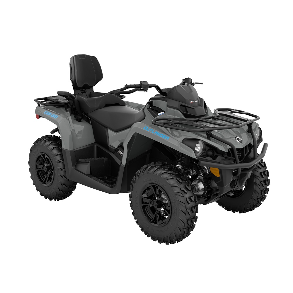 КВАДРОЦИКЛ CAN-AM OUTLANDER MAX DPS 570 СЕРЫЙ ГРАНИТ 2023 INT
