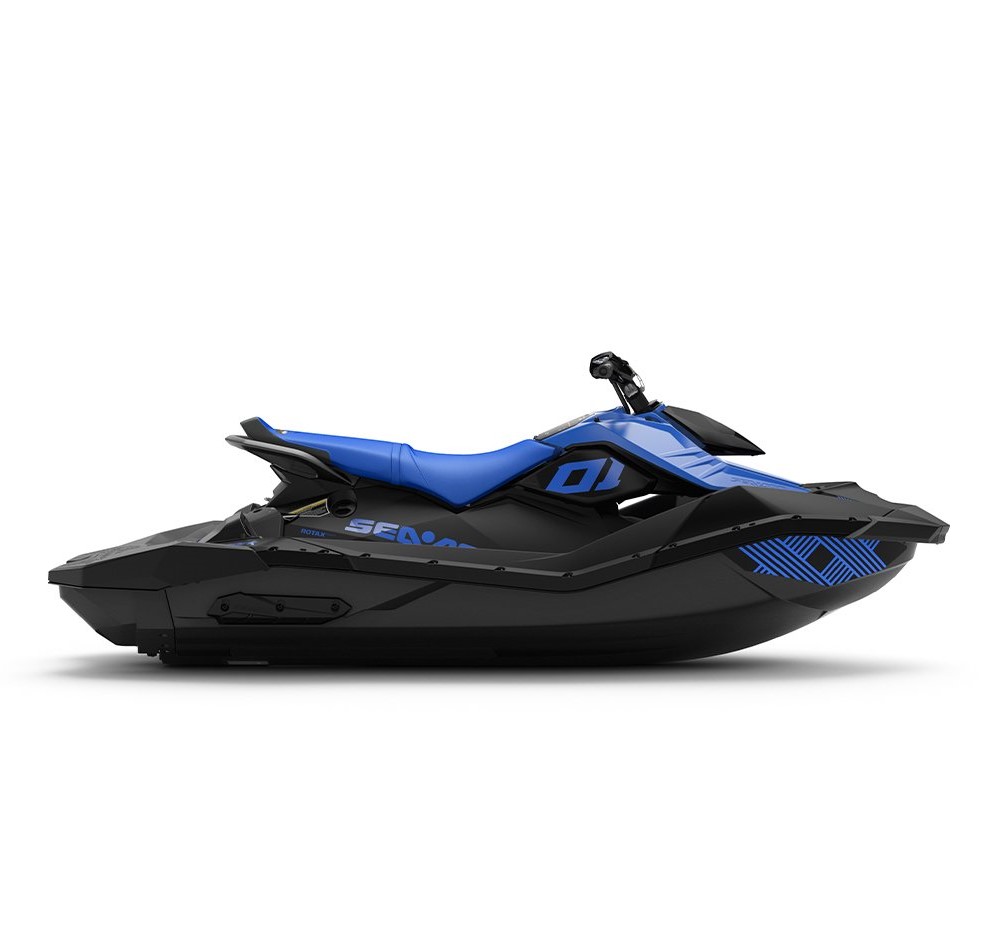 ГИДРОЦИКЛ SEA-DOO SPARK TRIXX IBR 90 3-МЕСТ. ЧЕРНО-СИНИЙ 2023
