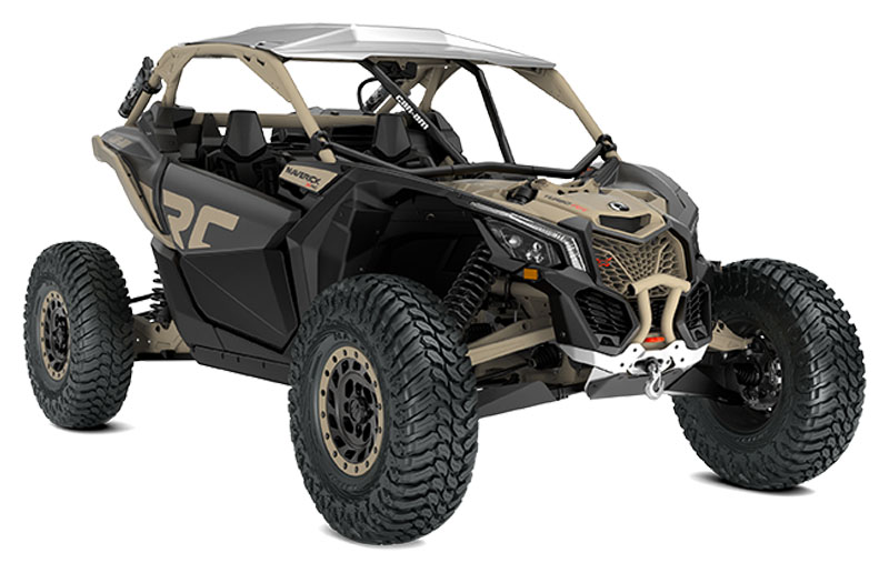 Мотовездеход MAVERICK X RC 900 TURBO RR ПЕСОЧНО СЕРЫЙ 2023 INT