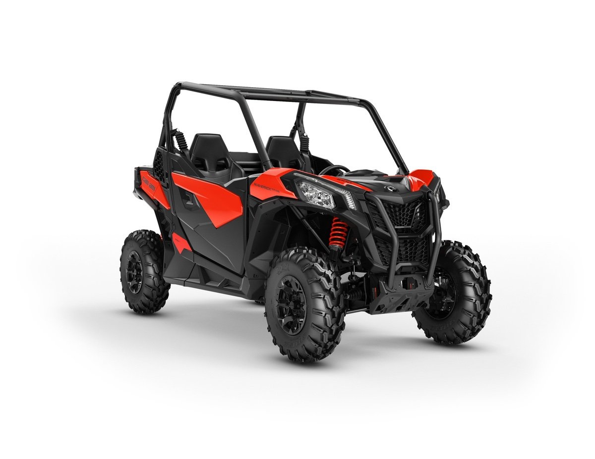 Мотовездеход MAVERICK TRAIL BASE 800 ЧЕРНО-КРАСНЫЙ 2023 T2B