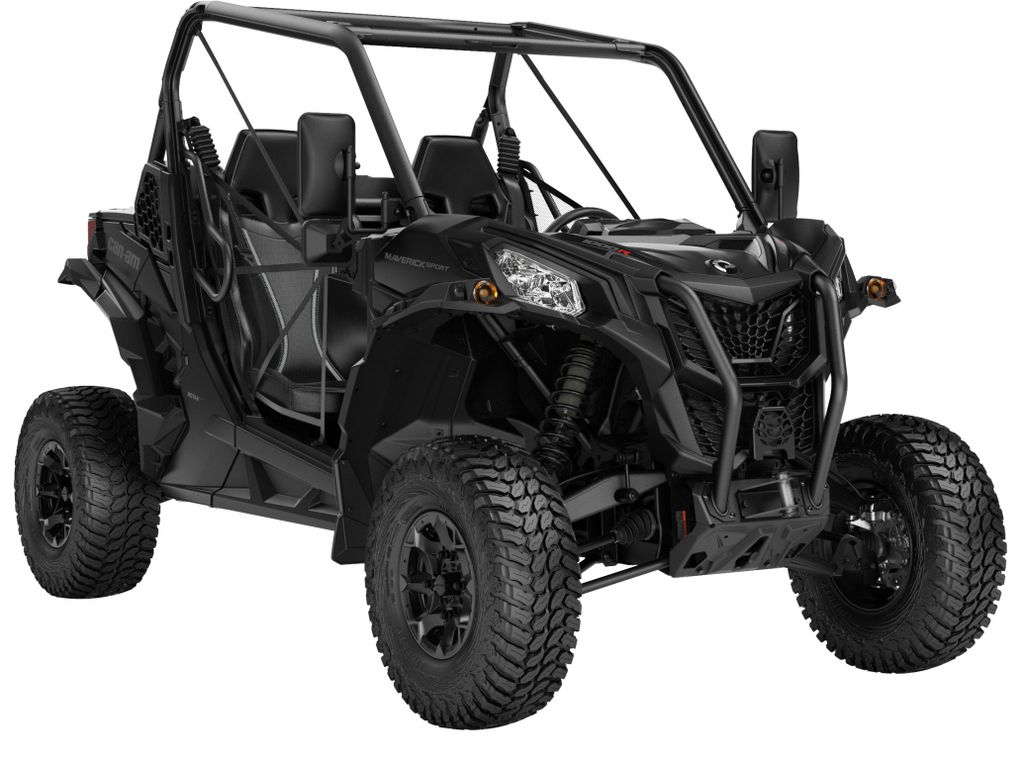 Мотовездеход MAVERICK SPORT MAX DPS 1000R ТРОЙНОЙ ЧЕРНЫЙ 2023 T2B